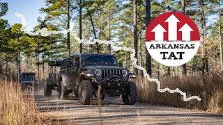 Trans America Trail Arkansas Section  - Ozarks