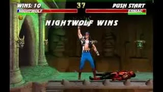 Ultimate Mortal Kombat 3 - Nightwolf Arcade Very Hard - SZ Valdes