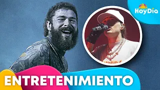 Post Malone debuta en México y rinde homenaje a Peso Pluma | Hoy Día | Telemundo