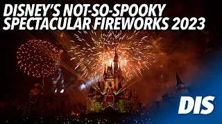 Disney's Not-So-Spooky Spectacular Fireworks 2023 | Mickey's Not-So-Scary Halloween Party