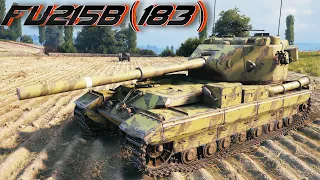 FV215b 183, 11к УРОНА ВОИН НА РЫБАЦКОЙ БУХТЕ