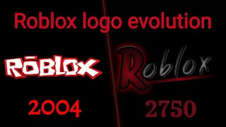 Roblox logo evolution 2004 - 2750