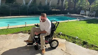 2023 Ranger SpacePro "Carbon" Worlds Lightest Heavy Duty Next Generation Folding Electric Wheelchair