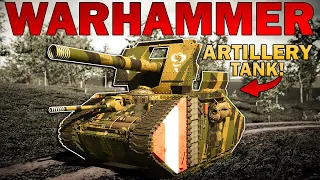 I Build Warhammer Basilisk Inspired Artillery Tank In Sprocket!