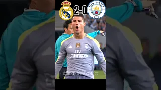 Man City vs Real Madrid 15/16 #cr7 🔥🐐 #siuuuuu #football #youtube #shorts