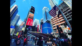 New York 4k Video 2022  Нью Йорк Июль 2022