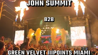 John Summit b2b Green Velvet Live @ iiipoints Miami