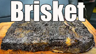 Brisket Flat On The Lone Star Grillz Pellet Smoker