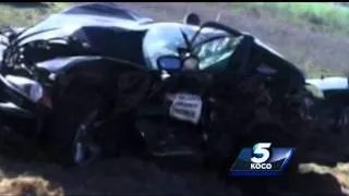 OHP trooper heard pleading for help after wreck