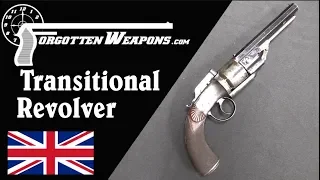 English Transitional Pepperbox Revolver