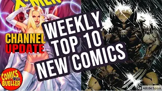 (CHANNEL UPDATE) TOP 10 NEW KEY COMICS TO BUY FOR MARCH 25TH 2020 - NEW COMIC BOOKS MARVEL / DC