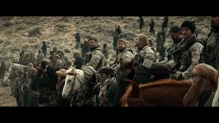 "The horses know that these are American bombs" (Horse fight scene) - 12 Strong