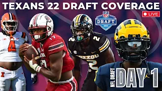 Texans NFL Draft Coverage (Day 1)