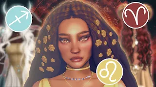 Every Sim is A Different Zodiac...Fire Signs 🔥♈♌♐