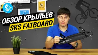 ОБЗОР КРЫЛЬЕВ ДЛЯ ВЕЛОСИПЕДА SKS FATBOARD