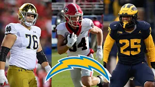 Chargers Full 2024 Draft Class College Highlights | LA Chargers