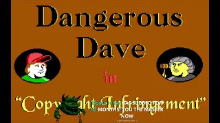 MS-DOS Crypt - Dangerous Dave in Copyright Infringement