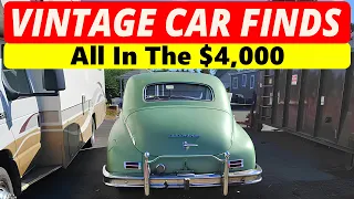 Vintage Cars Available for Sale All In The $4,000 | Craigslist Car Finds