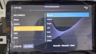 Cómo configurar controles del volante Estéreo android con Canbus DERICAR