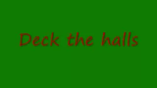 Deck the halls - Lyrics