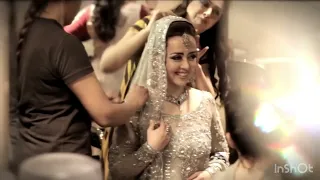 Maria b Nikkah  dress very rare video😳