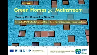 Build Up webinar | Green Homes going Mainstream - SMARTER Finance for Families