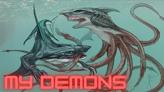 Sharktopus VS. WhaleWolf- My Demons