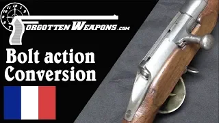 Bolt Action Cartridge Conversion of a French M1822 Rifle