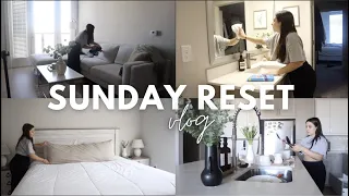 SUNDAY RESET VLOG | cleaning and organizing my apartment, target, lululemon and shein haul