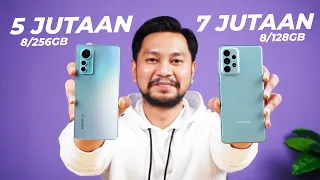 MENANG MANA? Xiaomi 12 Lite VS Samsung Galaxy A73 5G!