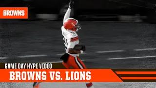 Browns vs. Lions Game Day Hype Video | Cleveland Browns