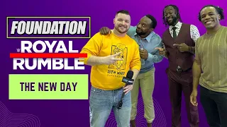 2024 WWE Royal Rumble Foundation Chat - The New Day (Big E, Kofi Kingston. Xavier Woods)