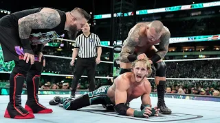 WWE WRESTLEMANIA XL 2024 Kevin Owens vs. Logan Paul vs. Randy Orton - United States Championship