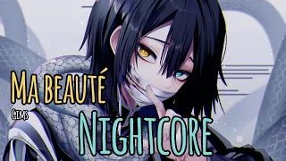 Nightcore Lyrics / Ma beauté - Gims // Mia Tokisayo