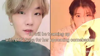 IU&BTS SuGa collaboration for comeback(MAY 6,2020)