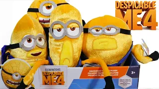 NEW DESPICABLE ME 4 MINIONS PLUSHIES ARE HERE !  || Konas2002