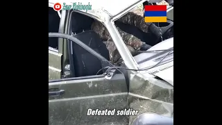 Victorius Soldier (Azerbaijan) VS Defeated soldier (armenia)