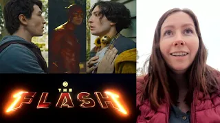 The Flash Official Trailer REACTION Batman Super Girl General Zod Super Bowl