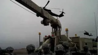 UH-60 Blackhawks coming in for a landing 1080p HD
