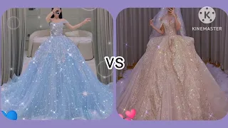 Blue lovers 💙 vs pink lovers 💕//Gray Lovers 🖤vs Red Lovers ❤️/Party Look 🥳vs Home Look 🏠Red