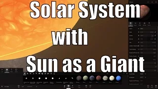 Solar System When Sun Becomes a Red Giant - Where Will We Live? - Universe Sandbox²