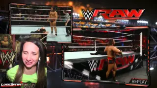 WWE RAW 2/2/15 Rusev vs Big Red Rowan Live Commentary