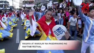 Masaya at makulay na pagdiriwang ng Maytime Festival | 24 Oras