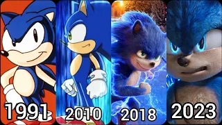 Evolution of Sonic the Hedgehog in Movies, Cartoons & TV (1993-2023)