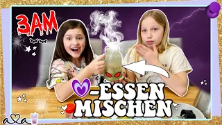 MISCHE niemals 3 UHR NACHTS LIEBLINGSESSEN mit BFF ☠️  Alles Ava