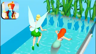 Princess Run 3D 👸🧜‍♀️🧚 All Levels Gameplay Android,ios