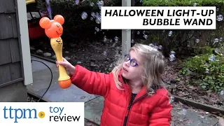 Halloween Light-Up Bubble Wand from Disney