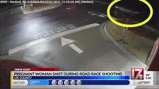 Pregnant woman shot during road-rage shooting