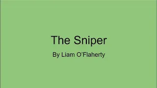 The Sniper, by Liam O'Flaherty Audio