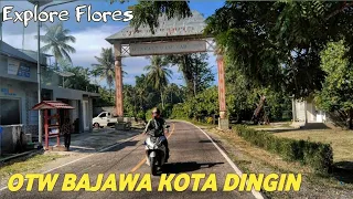 Touring Flores‼️Menuju Kota Kecil Diatas Bukit Yang Dingin Kota BAJAWA Adem Dan Damai Part 1